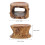 Κεραμική διακόσμηση ενυδρείου Betta Fish Cave Rest Tunnel Multi-Color1Set για ενυδρείο 5