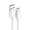 Cable USB largo y práctico de USB a USB A para carga y datos, conector recto de carga rápida de 6.0 A. 8