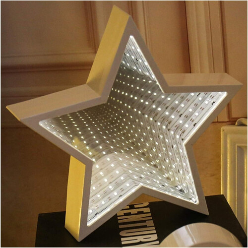 LED φως σήραγγας δημιουργικό αστέρι χωροχρόνο καθρέφτη σήραγγα φωτιστικό