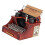 Nostalgic Typewriter Music Box with Drawer Hand Crank Operations 1