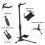 Πτυσσόμενη ψηφιακή βάση πνευστών, ρυθμιζόμενη μεταλλική βάση αεροφώνου, βάση 3