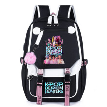 (Z3) 2026 K-Pop Demon Hunters Anime School Backpack Cute Cartoon Print Bag for Student