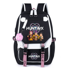 (Z6) 2026 K-Pop Demon Hunters Anime School Backpack Cute Cartoon Print Bag for Student