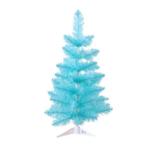 Mini Blue Artificial Christmas Tree 17.73 Inch