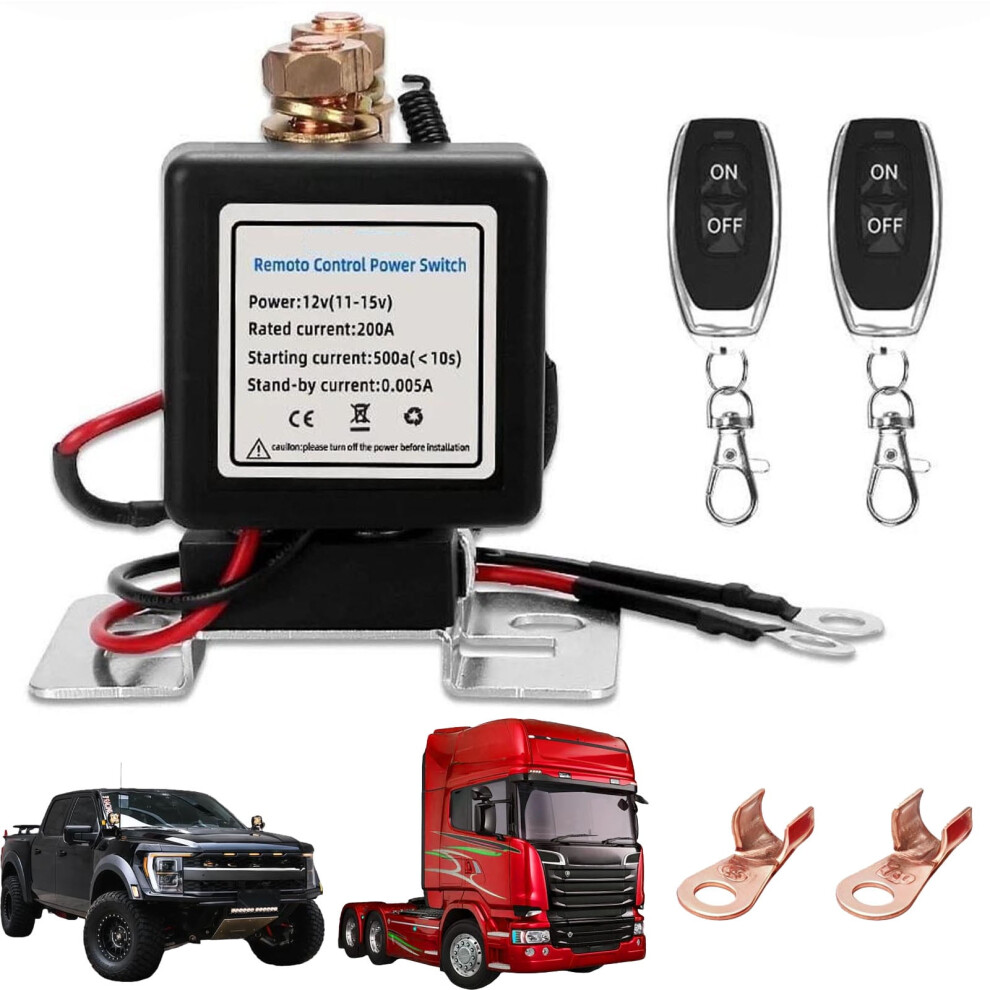 Wireless Remote Battery Relay Switch 12V/24V 962125933253