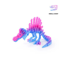 1 stuk 3D-geprinte beweegbare dinosaurus Echinosaurus-figuur, draakenbotmodel, bureaudecoratie, creatief en origineel cadeau