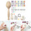 Darning Eggs 2-Piece Construction with Handle Stitching Darning Socks Home Sewing Tool Kits Mending Device 2