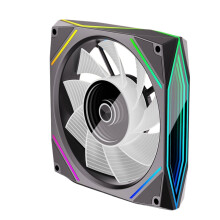 Stille pc-koelventilator 12x12cm ARGB PWM hoge luchtstroom