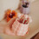 Ceramic fruit salad tableware jar, large-caliber design, with 3 spoons and 3 forks. 4