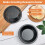 5-tommers mini-paiform i karbonstål, nonstick 5