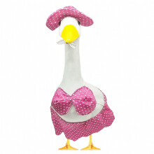 Porch Goose Outfit Pink Polka Dot Bikini Set für 23"/17"