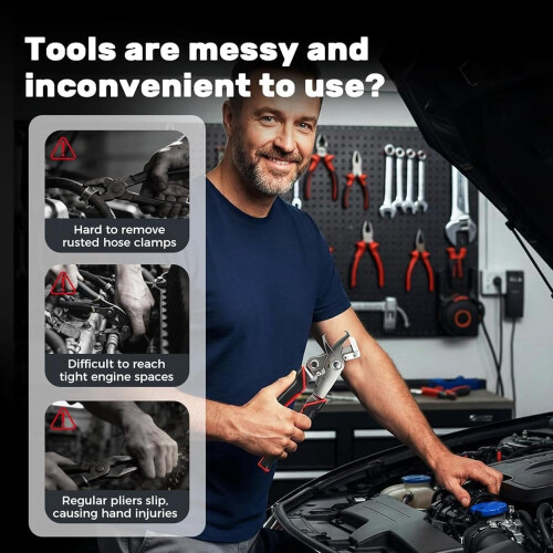 Plastic Clip and Rivet Removal Tool for Auto Interior Trim 1