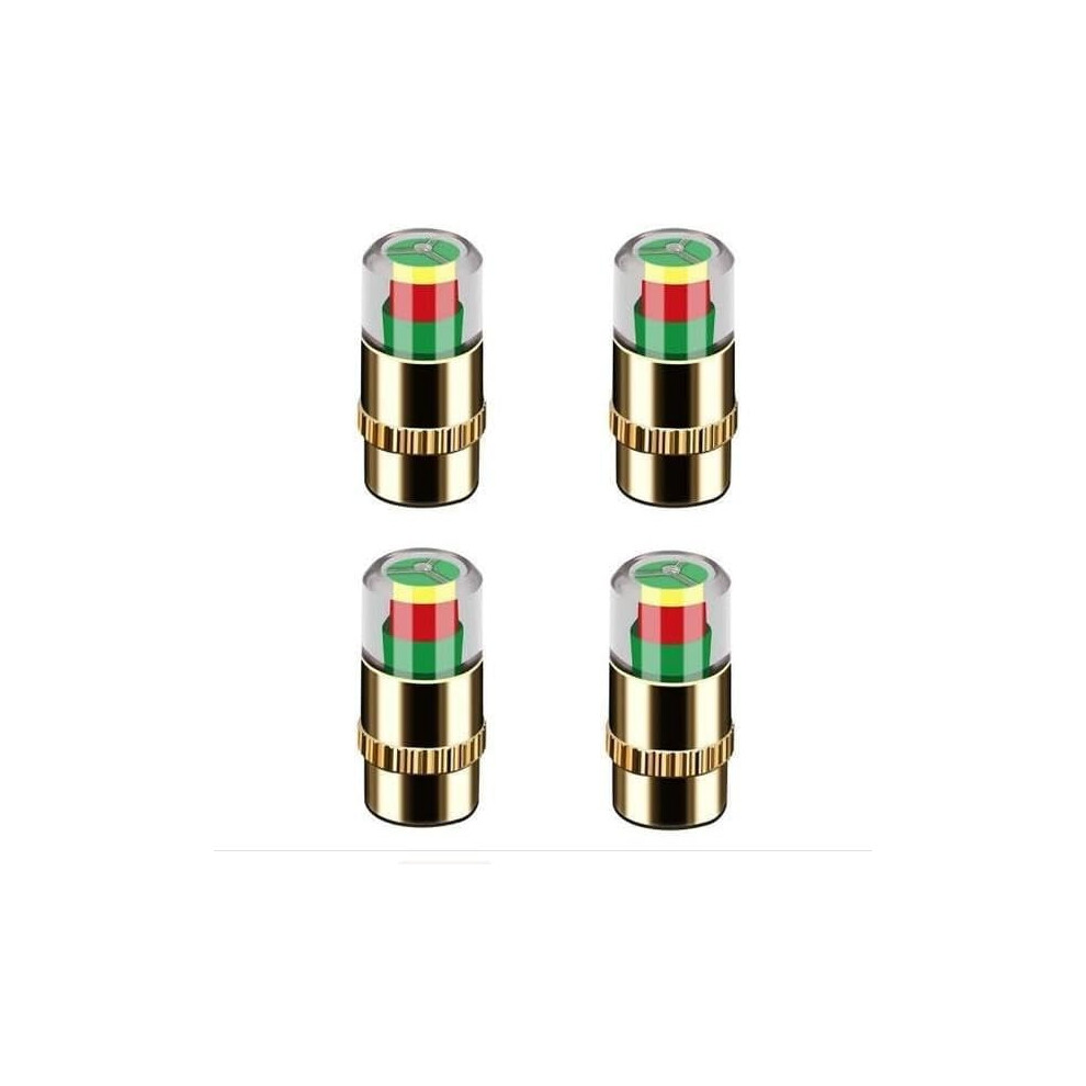 Tire Pressure Monitor Valve Stem Caps 2.4 Bar 36 Psi 908436177115