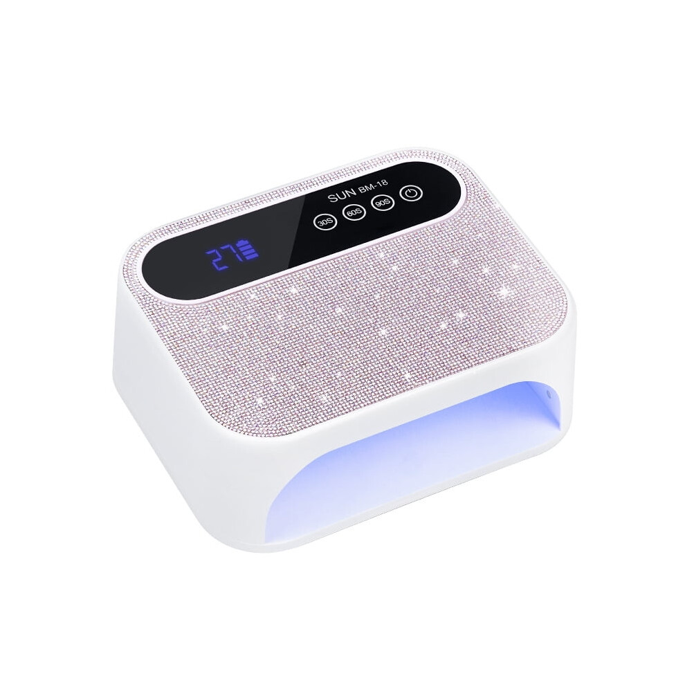 UV Nail Lamp Cordless 168W Rechargeable 3-Timer