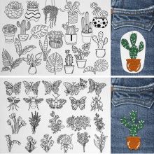 Water-Soluble Floral Embroidery Patterns for Beginners
