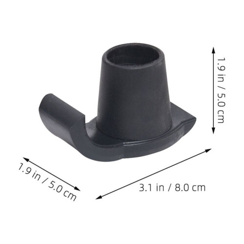 4Pcs Walker Gliders For Folding Walker Rubber Compatible With Senior Mobility Tools Multi 1