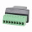RJ45 Hun til 8-bens terminalstik 3