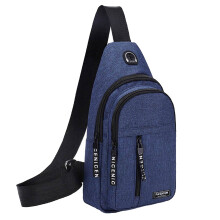 Qocolhg liten slyngeveske for kvinner og menn – crossbody-/brystveske, justerbar stropp, mageveske med stor kapasitet for reise, sport, camping –