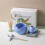 Set da matcha giapponese fatto a mano, 7 pezzi, blu 1