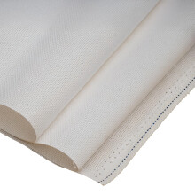 18CT weißer Baumwollstoff für Kreuzstich, 50 x 150 cm
