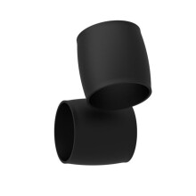 Ruban de guidon de vélo hypoallergénique, embouts de guidon étanches en silicone, fixations rapides pour une installation facile.