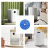 Air Filter Replacement Efficient Filtrations Filter Home Air Purifiers Replacement Filter Suitable for FY2428/FY3435 2
