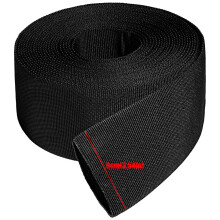 Gaine de protection en nylon pour câbles de véhicules, remorques, moteurs et appareils électroménagers. Durable.