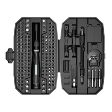 Advanced Multipurpose Compact 152 Piece Screwdriver Kit Suitable for Electronics Jewelry Glasses Repair and DIY Projects