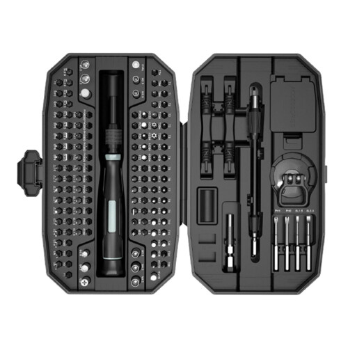 Advanced Multipurpose Compact 152 Piece Screwdriver Kit Suitable for Electronics Jewelry Glasses Repair and DIY Projects