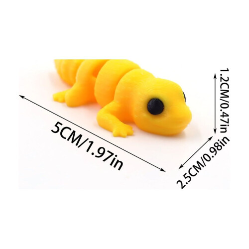 Miniatura de lagartixa pequena, 5 cm, 1 peça