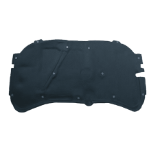 Car Engine Hood Heat Sound Insulation Hood For VW Golf4 MK4 1999–2006 Soundproof Mat Soundproof Cotton For Under-Hood Accessories-black-one piece