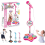 Star Karaoke Microphone with Stand Pink 1pc 1