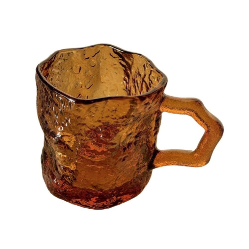 Verre à boire texturé glacier avec anse 20 cl