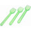 Transparante ijslepels - 3000 stuks (roze) 2