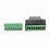 RJ45 Hun til 8-bens terminalstik 8