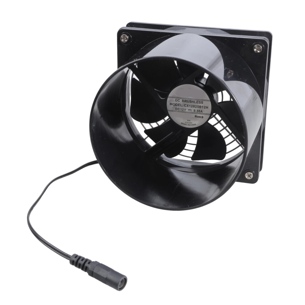 User Friendly 12V Solar Exhaust Fan With Panel Round Pipe Fan For Effective Ventilation In Attics And Greenhouses 9152228383975