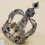 Crown Decorations Baroque Crown Black 1Pcs 2