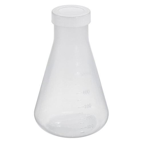 Polypropylen Erlenmeyerkolv 500ml Transparent 1-pack