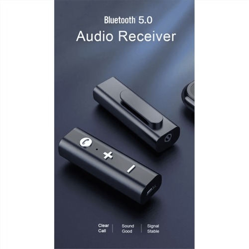 Δέκτης Bluetooth5.0 για ασύρματο προσαρμογέα ήχου ακουστικών με υποδοχή 3,5 mm, πομπό 1