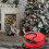 Saco para guardar guirlandas de Natal em tecido Oxford, 23237 polegadas, com alça reforçada – Vermelho, compatível com guirlandas de Natal. 3
