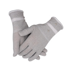 Gants en fibre d'argent pour le travail en extérieur et le cyclisme, conception respirante et sensibilité accrue (1 paire)