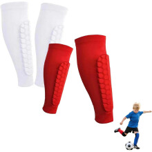 Shin Defender Shin Guards Kids, Shindefender Shin Guards Sleeves, for Soccer Ski Youth