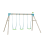 Build Your Own TP Triple Compact Roundwood Swing Frame 1
