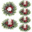 Mini Norfolk Pine Christmas Wreath – 3 inch 1