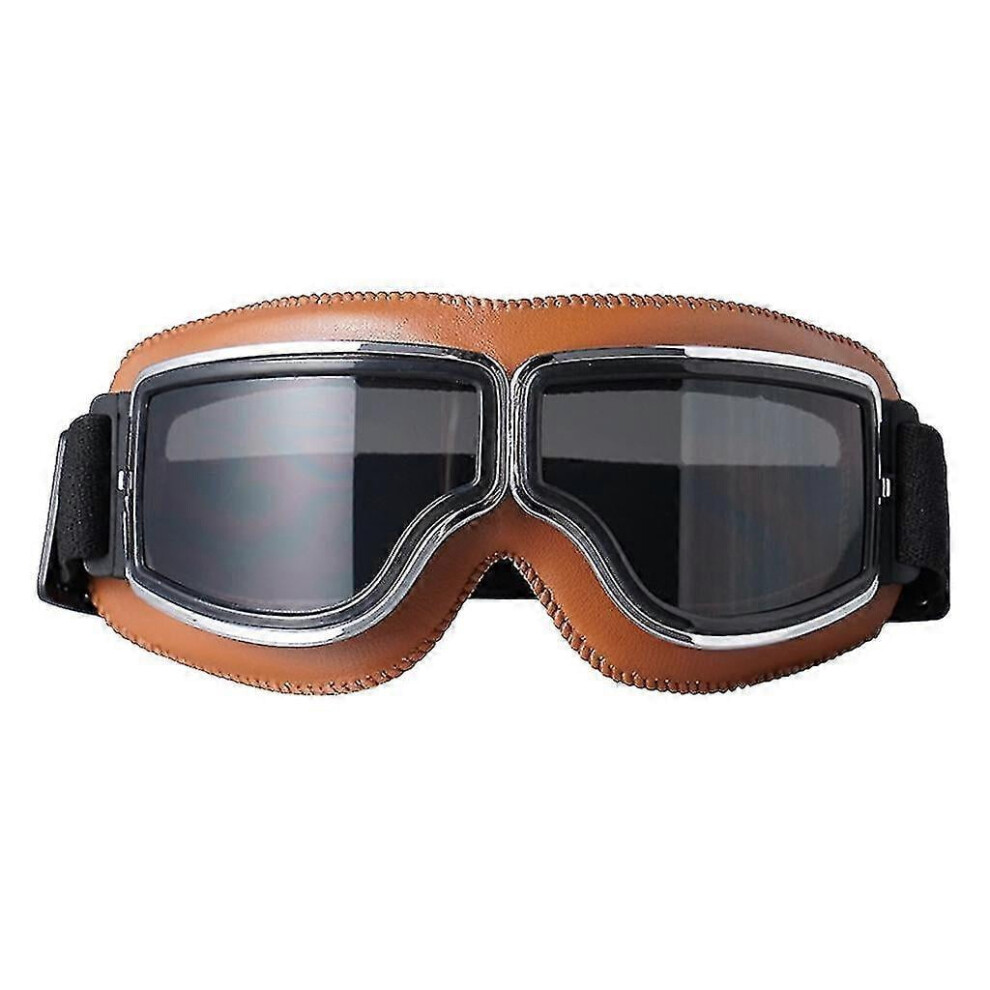 Retro Motorcycle Goggles For Men Windproof Racing Style 913211400920