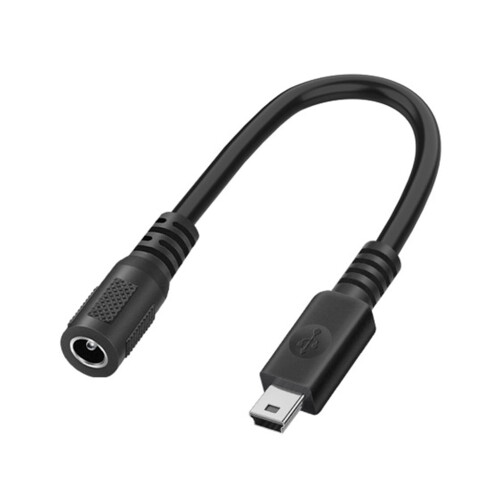 Cabo de alimentação em PVC com conectores fêmea DC35135 e DC5521.