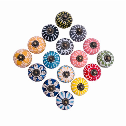 Keramisk skabsknop Multi-Design 1,57 tommer 1