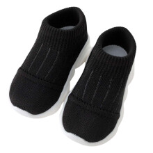 Baby First Walkers Zachte Zool Sneakers Ademende Comfortabele Baby Sneakers voor de Eerste Loopjes, Z02Zwart, 10