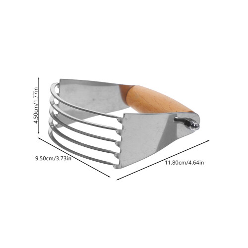 Metal Dough and Pastry Cutter Baking Tool for Effortless Baking Preparation 1