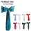 Silver Chair Sash Bow with Flower, 10.8 in, Wedding 3